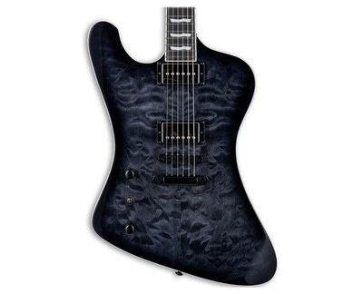 ESP LTD PHOENIX-1000 QM Left Handed Guitar - See Thru Black Sunburst - Image 1 of 4
