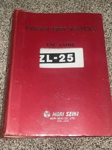 🇺🇸MORI SEIKI ZL-25 DREHBANK WARTUNGS- & BEDIENUNGSANLEITUNG BUCH - Bild 1 von 9