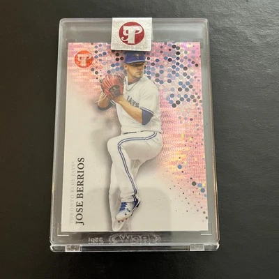 2022 Topps Pristine Pink Refractor #159 Jose Berrios /15 Toronto Blue Jays - Image 1 of 2