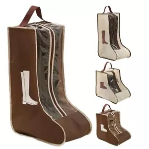 Non-Woven Shoe Storage Bag Travel Waterproof Shoe Bag Tall Boot Carry Bag - Picture 1 of 13