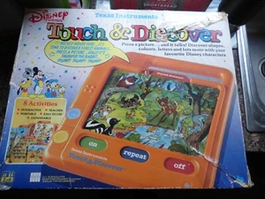 Texas Instruments Touch & Discover The Disney Friends & Expansion Pack 1988 - Picture 1 of 3