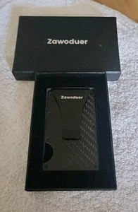 NEW NIB ZAWODUER DRY CARBON FIBER CASCADE WALLET, CREDIT CARD, CASH NEW IN BOX - Picture 1 of 6