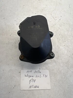 Actuador de solapa colector de admisión Volkswagen Jetta Sportwagen 2011-2014 OEM. Foto 1 de 4