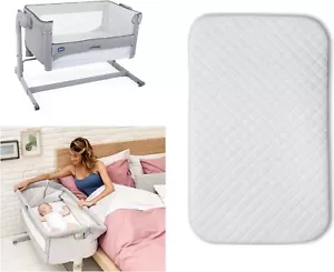 Next to me Baby Deluxe Crib Mattress Compatible Bedside Crib Next2Me 83 x 50 cm - Picture 1 of 5