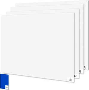 Sticky Mat for Construction or Cleanroom Floor - 4 Pack Adhesive Mats 17’’ x ... - Picture 1 of 3