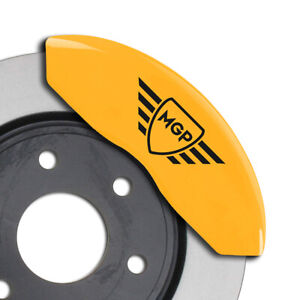 4pc Yellow Caliper Covers w/MGP Logo for 2009-2013 Infiniti FX50