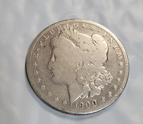 1900-O/CC MORGAN SILVER DOLLAR AG NICE COIN B258 Cover