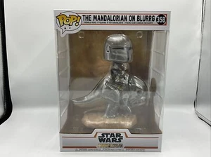 Funko Pop! De lujo: Star Wars The Mandalorian - The Mandalorian On Blurrg #358 - Imagen 1 de 4