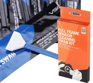 10 Pieces of Full Frame (24mm) DSLR Camera Sensor Cleaning Swabs VSGO DDR-23 - Picture 1 of 3