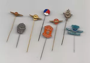 Vintage Dutch AIR FORCE Military pin badges Koninklijke Luchtmacht KLU - Picture 1 of 19