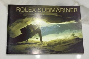 Authentic Rolex Submariner Booklet Manual 16610 16613 14060 16600 Year 2000 - Picture 1 of 5