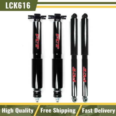Front & Rear Shocks for 1998 - 2011 Ford Ranger 2wd RWD FCS Foto 1 de 4