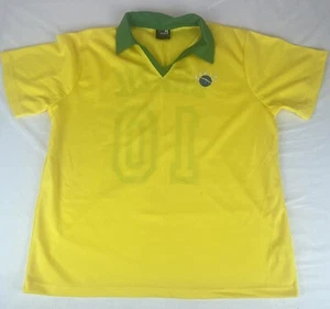 Voyager Edition 55 Shirt Men's Yellow  Size UK XL Brazillian Football - Picture 1 of 5