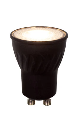 Lucide MR11 LED GU10 Led Lampe 3,8W dimmbar Warmweiss Schwarz 49094/04/30 - Bild 1 von 2