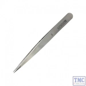 PTW2185-3 Modelcraft No.3 Stainless Steel Tweezers - Picture 1 of 1