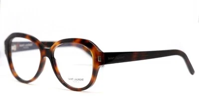 Saint Laurent Lunettes de vue Femme SL411 003 (Havana) - Photo 1/3