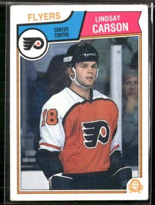 1983-84 O-Pee-Chee - Lindsay Carson #261 (RC) - Image 1 of 2