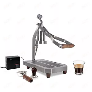 Cafetera espresso de mano 16 bares manual para acampar café temperatura constante - Imagen 1 de 7