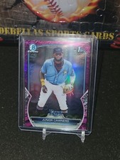 2023 Bowman Chrome Prospects Purple /199 Refractor  #BCP-61 Junior Caminero Rays