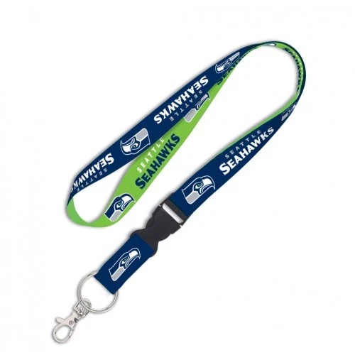 Seattle Seahawks Lanyard Keychain ID Holder - Image 1 of 1
