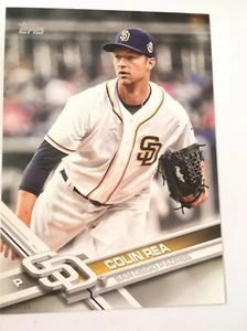 2017 Topps Jumbo 5x7 Colin Rea Padres 114 #’d 01/49 - Picture 1 of 1