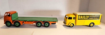 Dinky No. 33an Simca Bailly Van & Dinky Fodon Flat Truck - Image 1 of 4