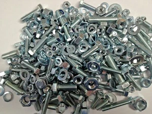 SUNBEAM ALPINE UNF NUT BOLT WASHER SET IN HIGH TENSILE ZINC QTY 350 - Picture 1 of 1