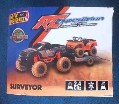 NEW BRIGHT RC EXPEDITION SURVEYOR No.12445 Redio Control Age 3+ New - Image 1 of 4