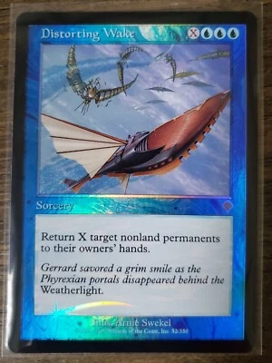 Distorting Wake, Foil, Invasion, Magic the Gathering MTG - Image 1 of 2