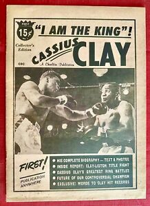 1964 MUHAMMAD ALI CASSIUS CLAY I AM THE KING Boxing Magazine Program The BEATLES