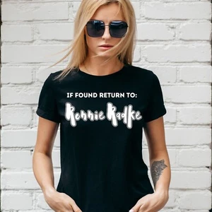 IF FOUND RETURN TO RONNIE RADKE T-SHIRT, FALLING IN REVERSE, Unisex or Lady Fit - Picture 1 of 4