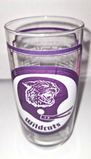 1975 Nebraska Cornhusker Football Schedule Scores Glass Tumbler SAM'S KSU Cats
