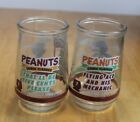 Welch's jelly glasses Peanuts #1 and #7