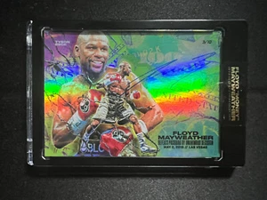 Tyson Beck x Floyd Mayweather “Battle for Greatness” Artist Auto Numbered /10 . - Picture 1 of 2