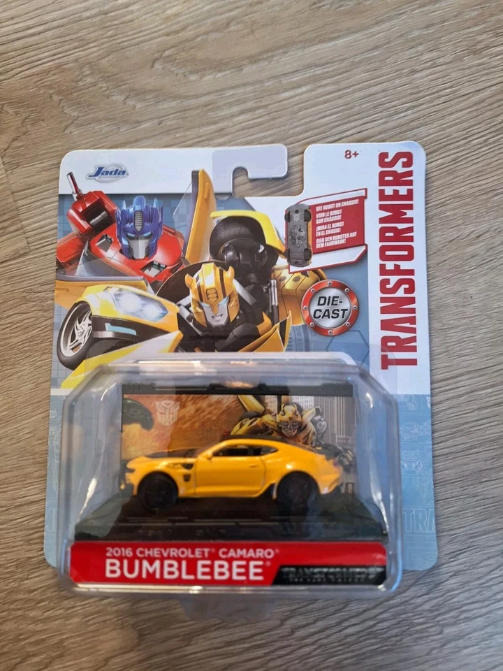Jada Bumblebee Die Cast NEU 2016 Transformers Chevrolet Camaro Auto Sammler - Bild 1 von 1