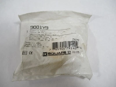 Square D 9001Y9 Plastic Lens Yellow UL Type H ! NEW ! - Image 1 of 3