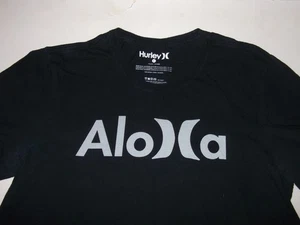 HURLEY Aloha Hawaiian Tee Shirt Men L Large - Picture 1 of 3