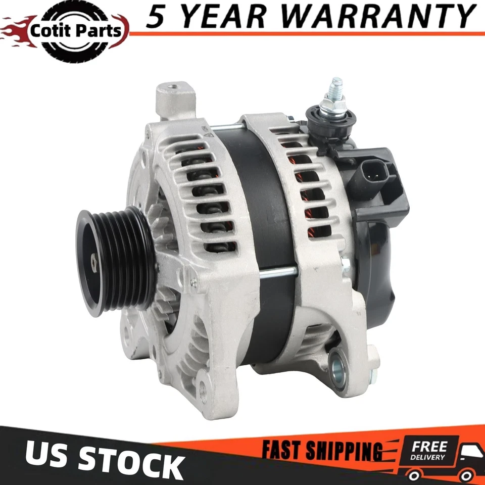 Alternator For 2008 2009 -2010 Dodge Grand Caravan 3.3L 3.8L 140Amp 11243 11294 - Imagem 1 de 4
