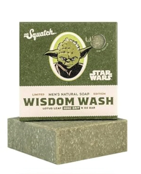 Dr. Squatch x Star Wars Limited Edition Soap Bar 5 Oz Wisdom Wash Yoda - Image 1 of 4