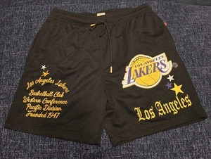 Pantalones Cortos ULTRA GAME Los Angeles Lakers NBA Malla Talla Grande Nuevos con Etiquetas - Imagen 1 de 3