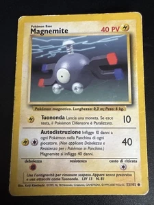 Magnemite 53/102 set base in Italiano pokemon - Picture 1 of 2