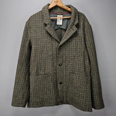 Beautiful! Relwen Heritage Trap Blazer Wool Hickory Herringbone Men's Medium - Image 1 of 4