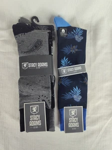 Stacy Adams Herren Socken Set 4 Paar (3+1) grau schwarz blau 70% Baumwolle 25% Nylon - Bild 1 von 12