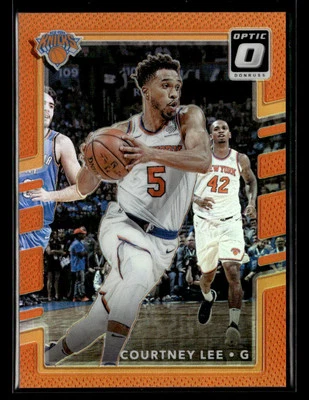 Courtney Lee 2017-18 Donruss Optic #100 naranja/199 New York Knicks Foto 1 de 2