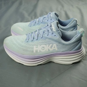Hoka One One Bondi 8 Zapatos Mujer Talla 9.5 Acolchados Correr Tenis Atléticos - Imagen 1 de 15