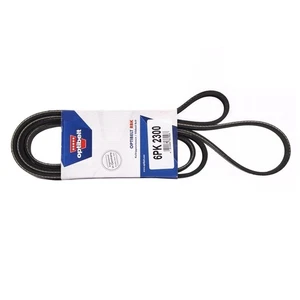 Accessory Drive Belt 6PK2300 for Mazda Tribute EP 4Cyl 2.3L L3 DOHC 2004-2008 - Picture 1 of 3