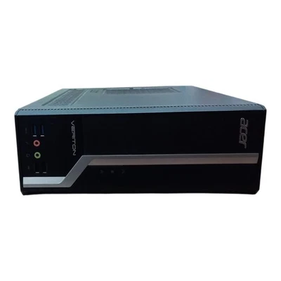 Acer Pc computer desktop fisso intel quad i5 4440 8gb 256 ssd windows 10 pro - Immagine 1 di 4