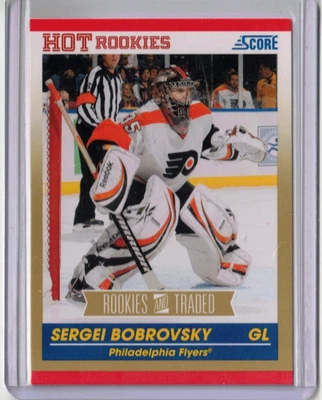 SERGEI BOBROVSKY 10/11 Score Rookies & Traded 617 GOLD SP Rookie Flyers Panthers - Image 1 of 2