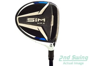 TaylorMade SIM MAX Fairway Wood 3 Wood 3W 15° Graphite Regular Right 43.5in - Picture 1 of 10