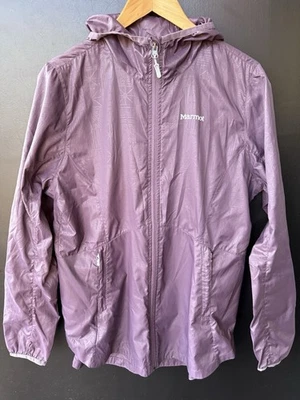 Marmot Women's Purple Lightweight Packable Full-Zip Windbreaker Jacket L/G - Image 1 of 4
